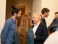 TIAG-Vorstand Bouvier im Gespräch mit den Künstlern